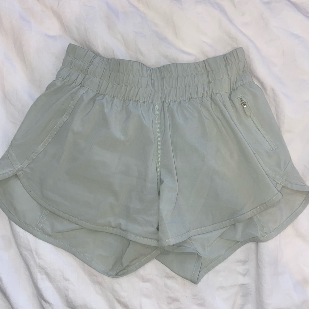 Tooth Paste Unique Color Lululemon Tracker Shorts - image 1